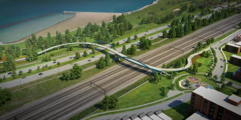 41st Street Pedestrian Bridge 14223